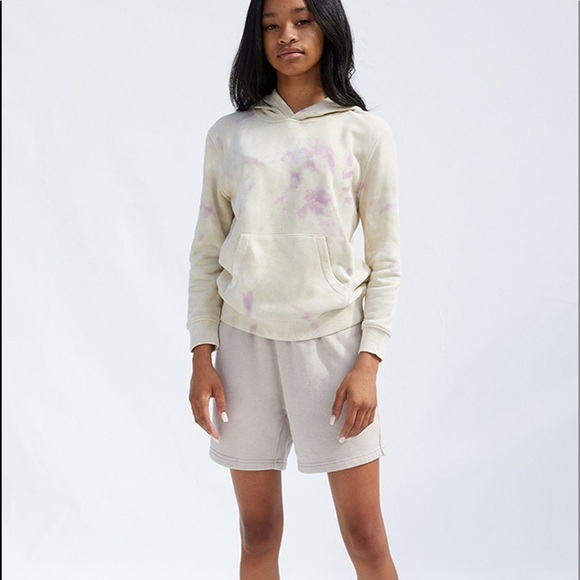 Colour Range Kids Eco Beige Tie Dye Hoodie - Picture 3 of 6